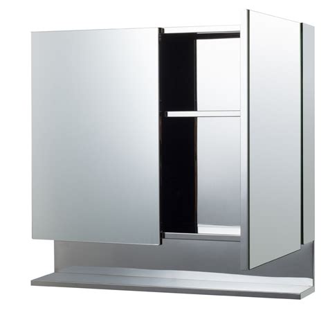 paffy double door stainless steel bathroom mirror cabinet|PAffy: BATHROOM CABINET .